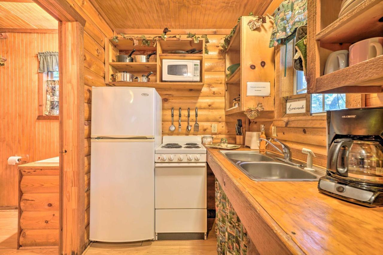 Cozy Davis Cabin With Deck - Nestled By Honey Creek! Екстер'єр фото